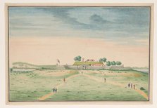 View of the south side of the fort in Kalutara, c.1750. Creator: Anon.