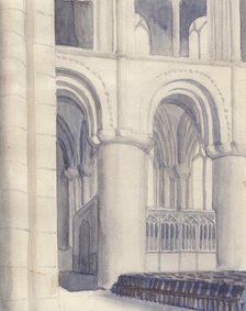 'Hereford Cathedral', 1951. Creator: Shirley Markham.