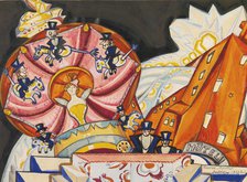 Le théâtre Apollo, Paris, 1921. Artist: Sudeykin, Sergei Yurievich (1882-1946)