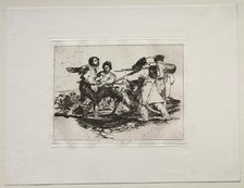 The Horrors of War: Rightly or Wrongly. Creator: Francisco de Goya (Spanish, 1746-1828).