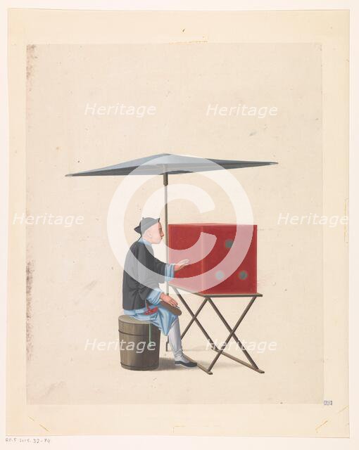 Chinese viewer, c.1800-c.1850. Creator: Anon.