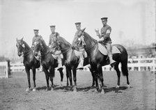 Horse Shows - U.S. Cavalry, 1911. Creator: Harris & Ewing.