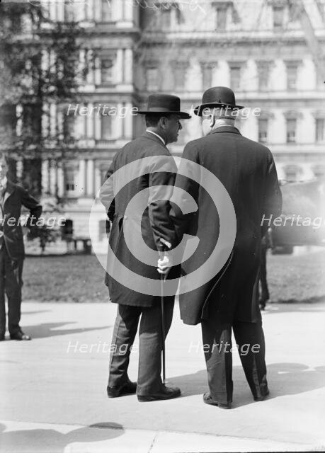 Daniels, Josephus, Secretary of The Navy, 1913-1921. with Lane, 1914. Creator: Harris & Ewing.