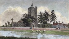 Broxbourne, Hertfordshire, 19th century. Artist: Warren