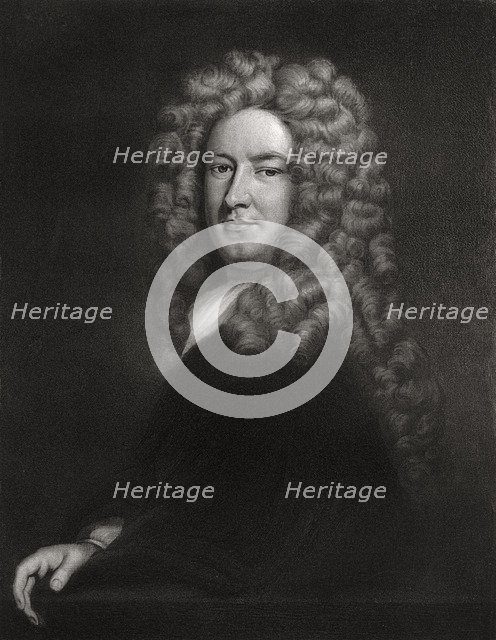 Sir Samuel Garth, English physician and poet c1705-1710 (1906). Artist: Unknown