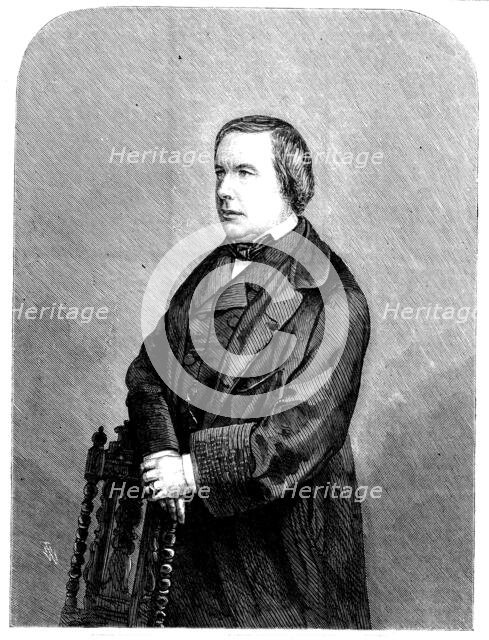 Count de Montalembert - from a photograph by Maull and Polyblank, 1858. Creator: Unknown.