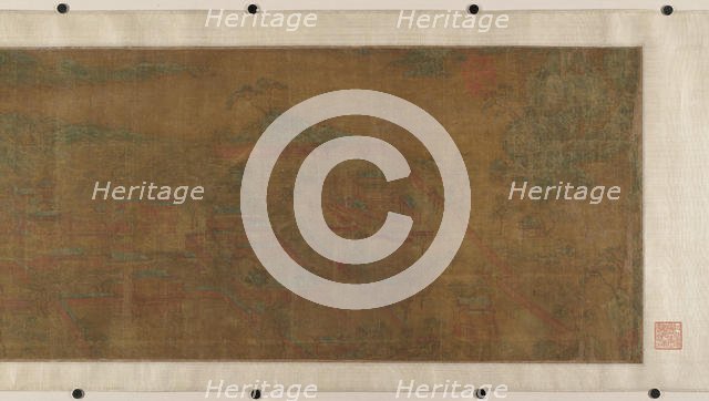 Landscape of Qin Palaces. Creator: Unknown.