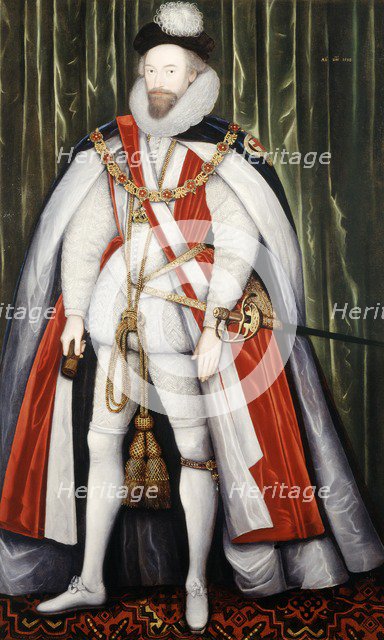 Portrait of Lord Thomas Howard of Walden, 1st Earl of Suffolk, 1598. Artist: Unknown.