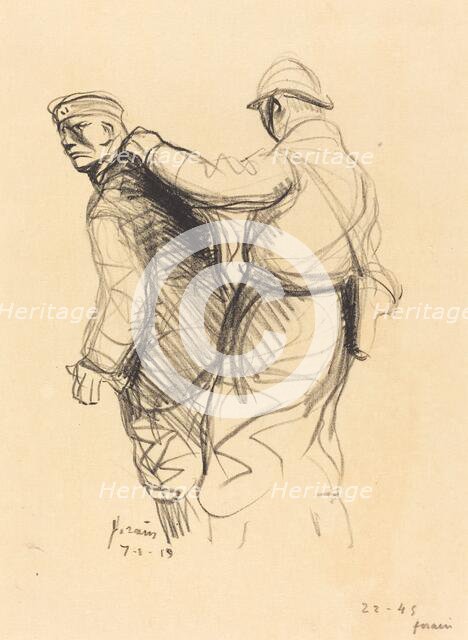 The German Expelled, 1919. Creator: Jean Louis Forain.