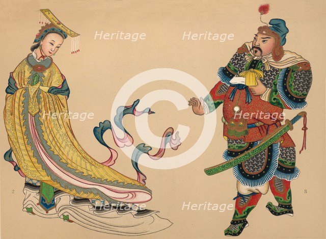 'Heroes and Heroines of Chinese History', c1903, (1904). Artist: Unknown.