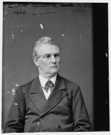 William Almon Wheeler, Vice-President, between 1870 and 1880. Creator: Unknown.