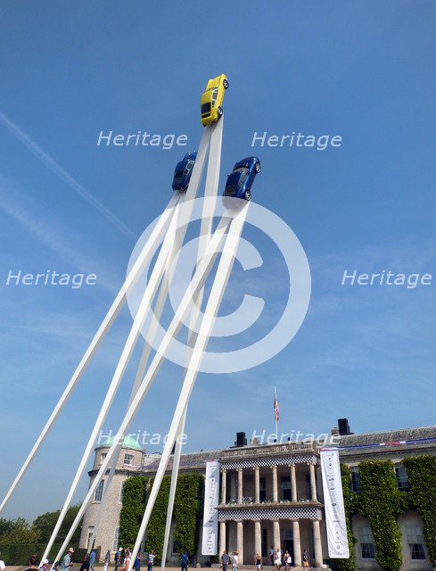 Goodwood Festival of Speed Sculpture in front of Goodwood House 2013 Artist: Unknown.