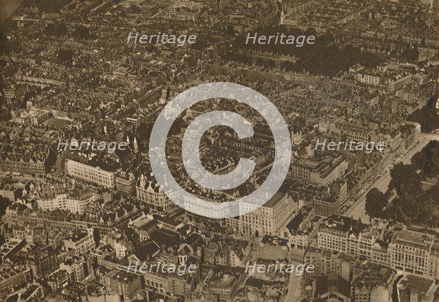 'The Puzzle of Familiar Streets from a New and Thrilling Vantage Point', c1935. Creator: Unknown.