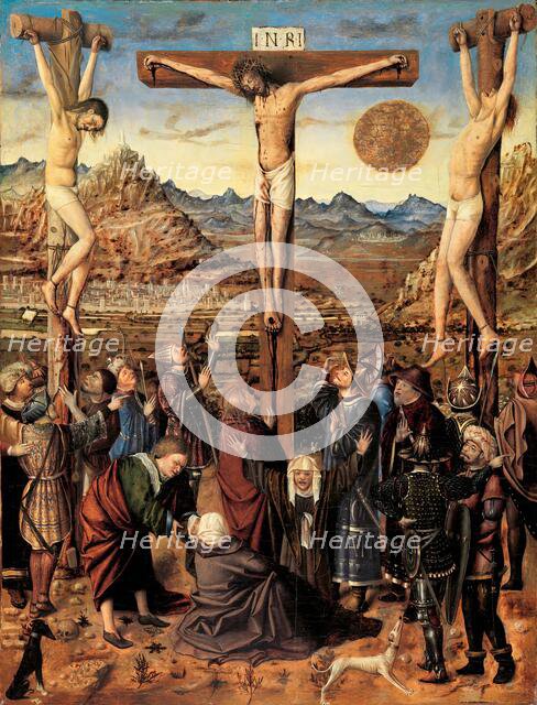 The Crucifixion, 1450. Creator: Anon.