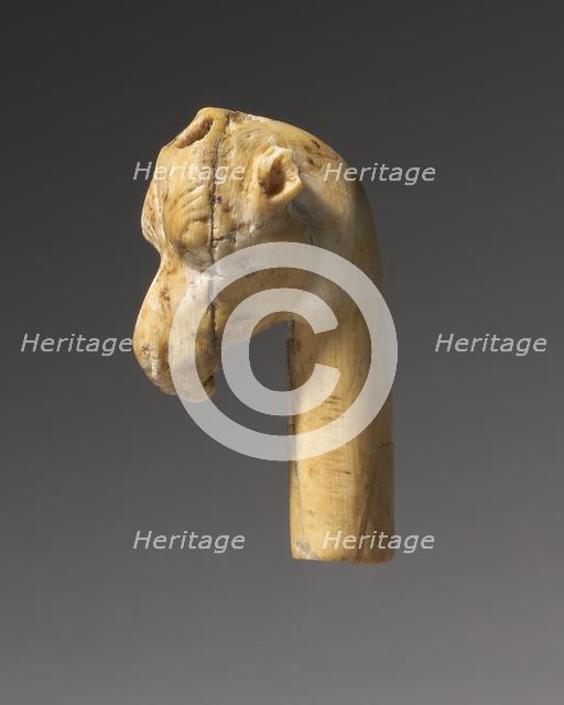 Giraffe Head, c. 1540-1296 BC. Creator: Unknown.