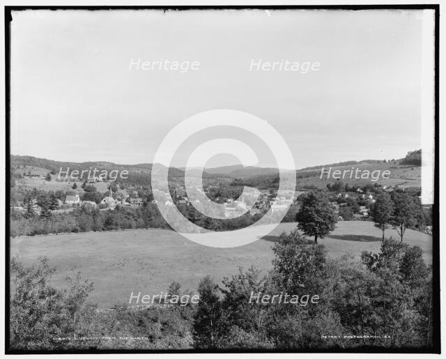 Ludlow from the north, between 1900 and 1906. Creator: Unknown.