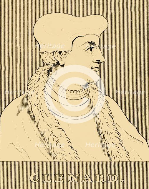'Clenard', (1495-1542), 1830. Creator: Unknown.