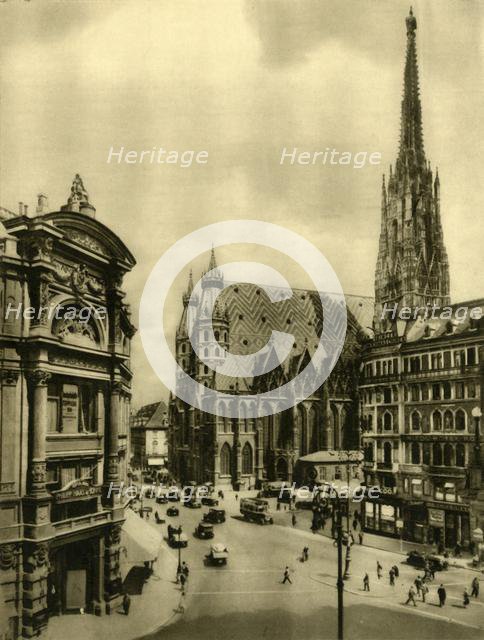 St Stephen's Cathedral, Vienna, Austria, c1935.  Creator: Unknown.