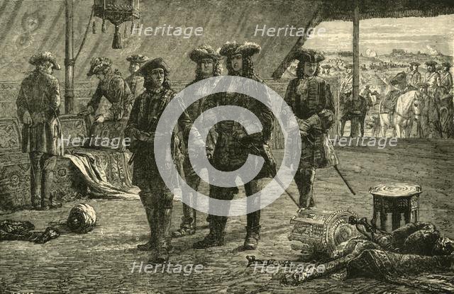 'Prince Eugene After the Victory Over the Turks at Belgrade, (1717)', 1890). Creator: Unknown.