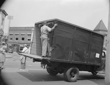 Government truck, Washington, D.C., 1942. Creator: Gordon Parks.