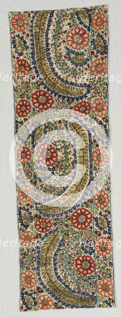 Portion of a Bedspread, 1700s. Creator: Unknown.