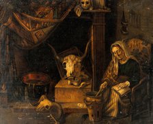 A witch. Creator: Unknown.