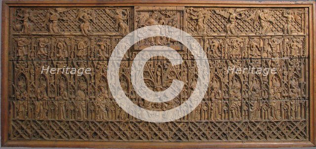 Altar Frontal, British, late 14th century. Creator: Unknown.