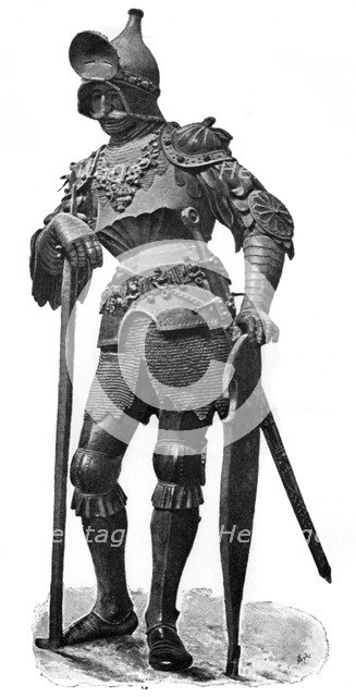 Theodoric, King of the Ostrogoths, 16th century, (1903). Artist: Unknown