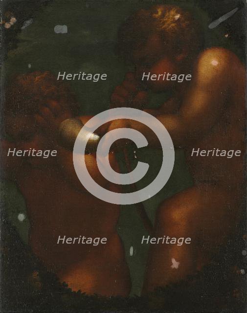 Two Putti, 1700s. Creator: Unknown.