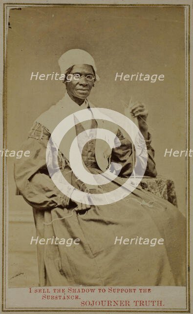 Untitled ("I Sell the Shadow to Support the Substance"), 1864/65. Creator: S. C. Wright.