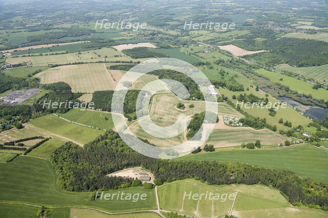 The landscape park and woodland around Shardeloes, Amersham, Buckinghamshire, 2018. Creator: Historic England.