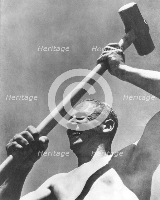 Refugee camp at Richborough near Sandwich, Kent. c1940. Artist: Unknown