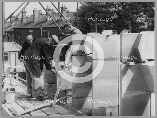 Coventry Cathedral, Priory Street, Coventry, 06/05/1957. Creator: John Laing plc.
