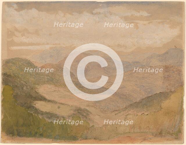 Blue Ridge Mountains, c. 1898. Creator: Stanford White.