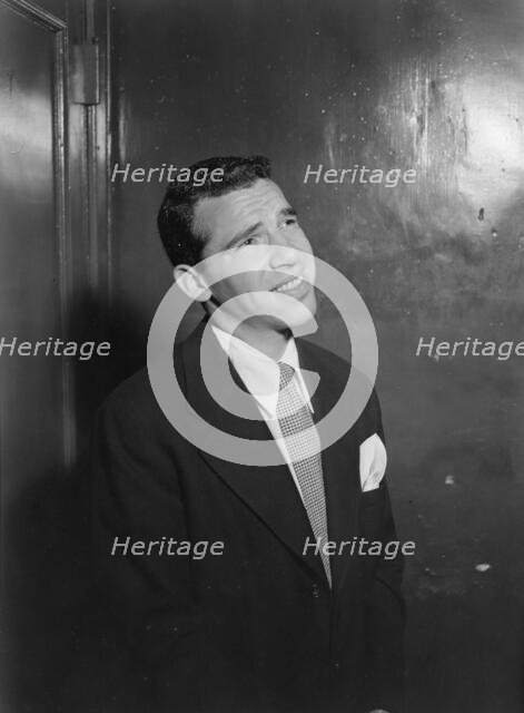 Portrait of Buddy Rich, Arcadia Ballroom, New York, N.Y., ca. May 1947. Creator: William Paul Gottlieb.