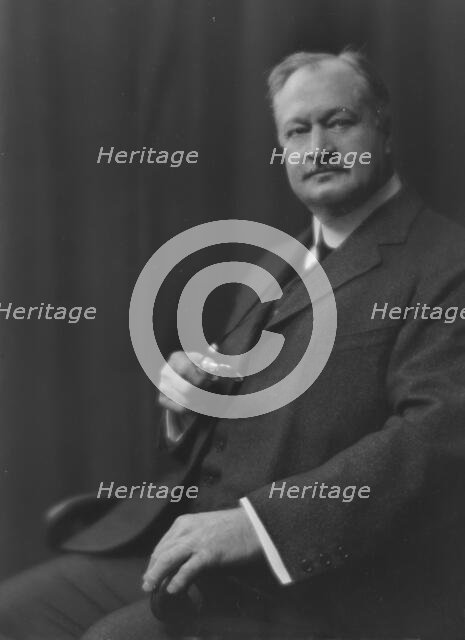 Knapp, George, Mr., portrait photograph, 1916. Creator: Arnold Genthe.