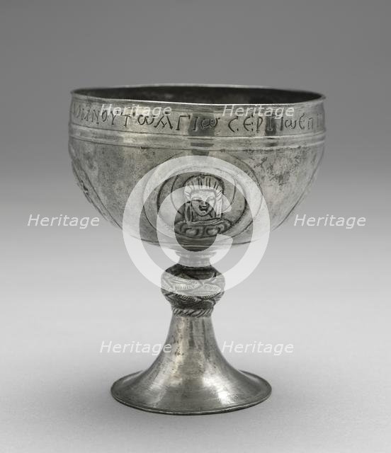 Chalice from the Beth Misona Treasure, c. 500-700. Creator: Unknown.