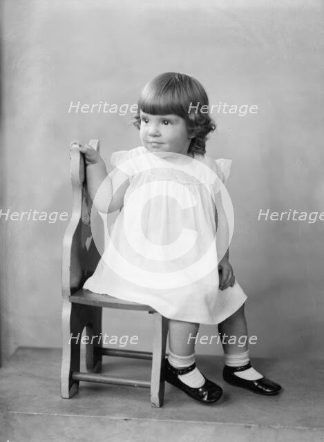 Margaret Ann Barnard - Portrait, 1934. Creator: Harris & Ewing.