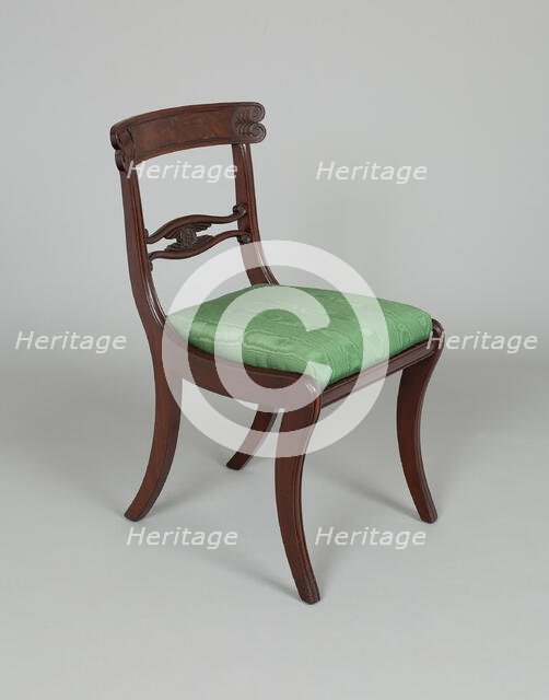 Side Chair, 1825/26. Creators: Sherlock Spooner, George Trask.
