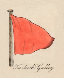 'Turkish Galley', 1838. Artist: Unknown.