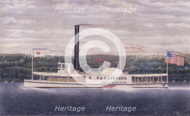 Sarah A. Stevens, 1873. Creator: James Bard.