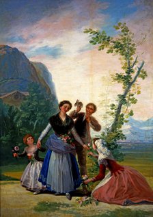 The Spring', by Francisco de Goya.