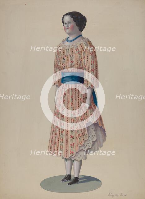 Doll - "Amelia", c. 1937. Creator: Eugene Croe.