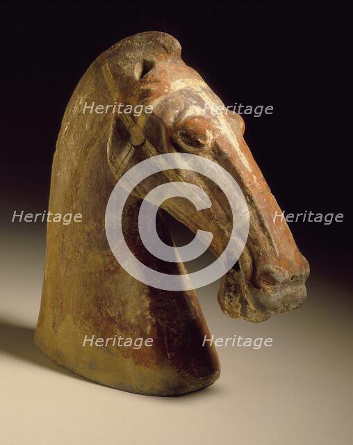 Horse Head, 206 B.C.- A.D. 220. Creator: Unknown.