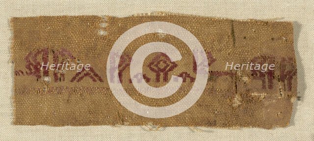 Fragment, Egypt, Fatimid period (969-1171). Creator: Unknown.