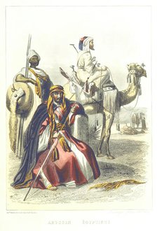 Abyssinian - Egyptians, 1858.  Creators: Rouargue Brothers, Émile Rouargue, Adolphe Rouargue.