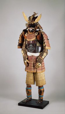 Armour, Japanese, 16th and 18th centuries. Creators: Saotome Ietada, Myochin Munesuke.