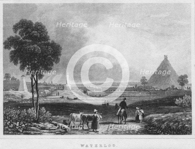 'Waterloo', 1850. Artist: Shury & Son.