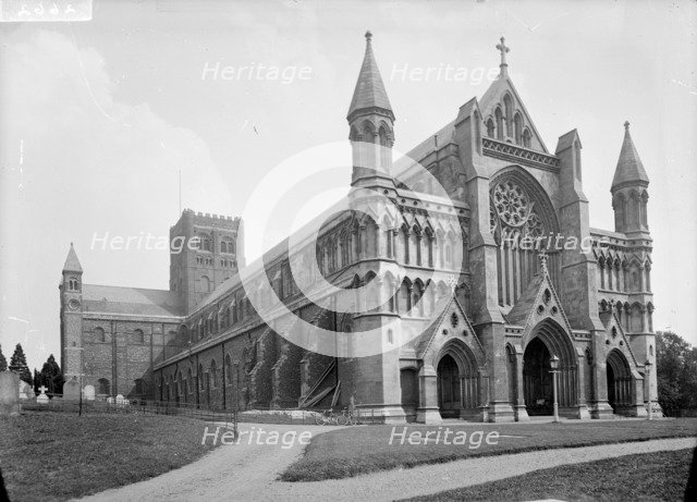 St Albans Cathedral, Hertfordshire. Artist: Unknown