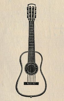 'The Guitar', 1895. Creator: Unknown.
